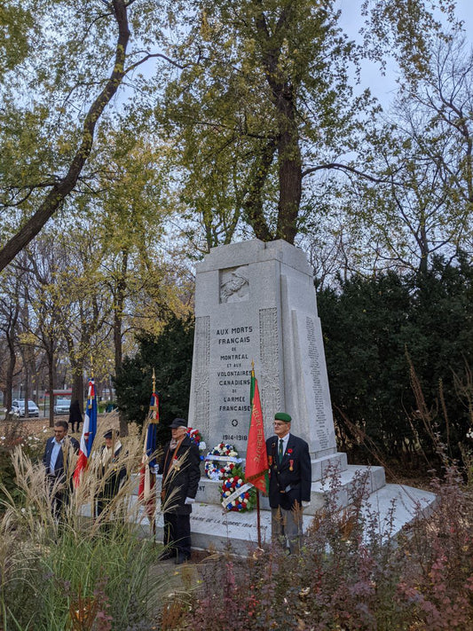 Cérémonie du Souvenir Montreal 2022 - 11 novembre